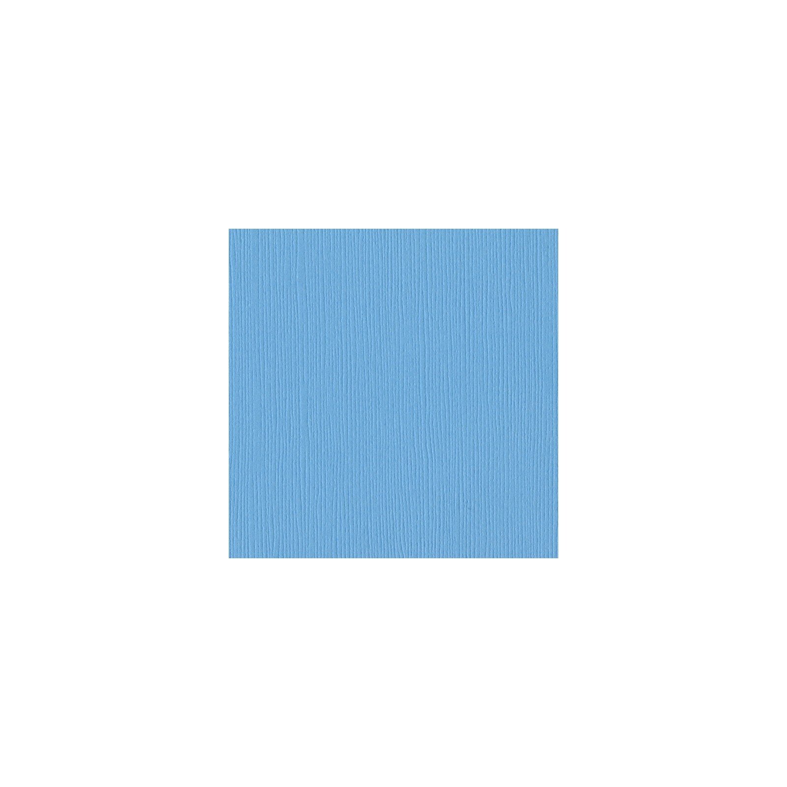 Papier bleu ciel - Vibrant blue - Bleu vibrant - Fourz - Bazzill Basics Paper