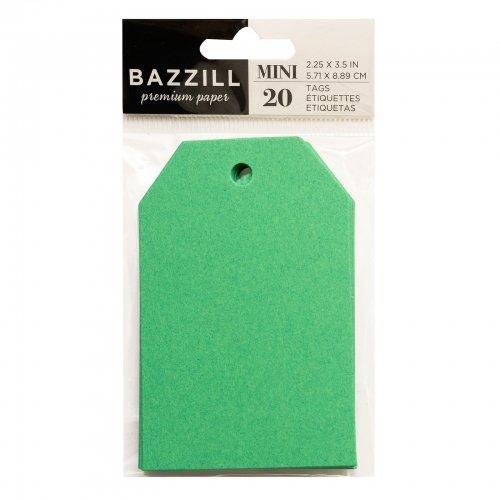 Tags - Green Apple - Bazzill