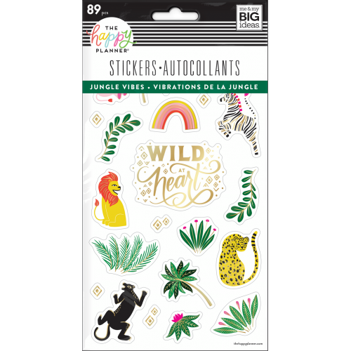Sticker Sheets - Jungle Vibes - Me & my big ideas