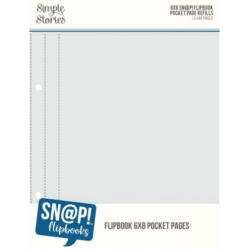 Pochettes pour Flipbook - 15x20 - 1 emplacement - Simple Stories