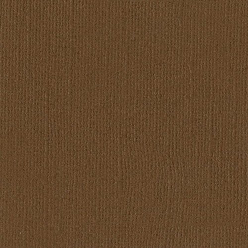 Papier marron « Walnut » - Noisette  - Mono - Bazzill Basics Paper