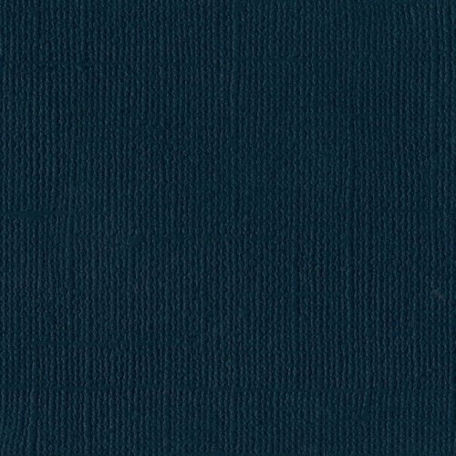 Papier turquoise foncé « Mysterious teal » - Mystérieuse sarcelle  - Mono - Bazzill Basics Paper