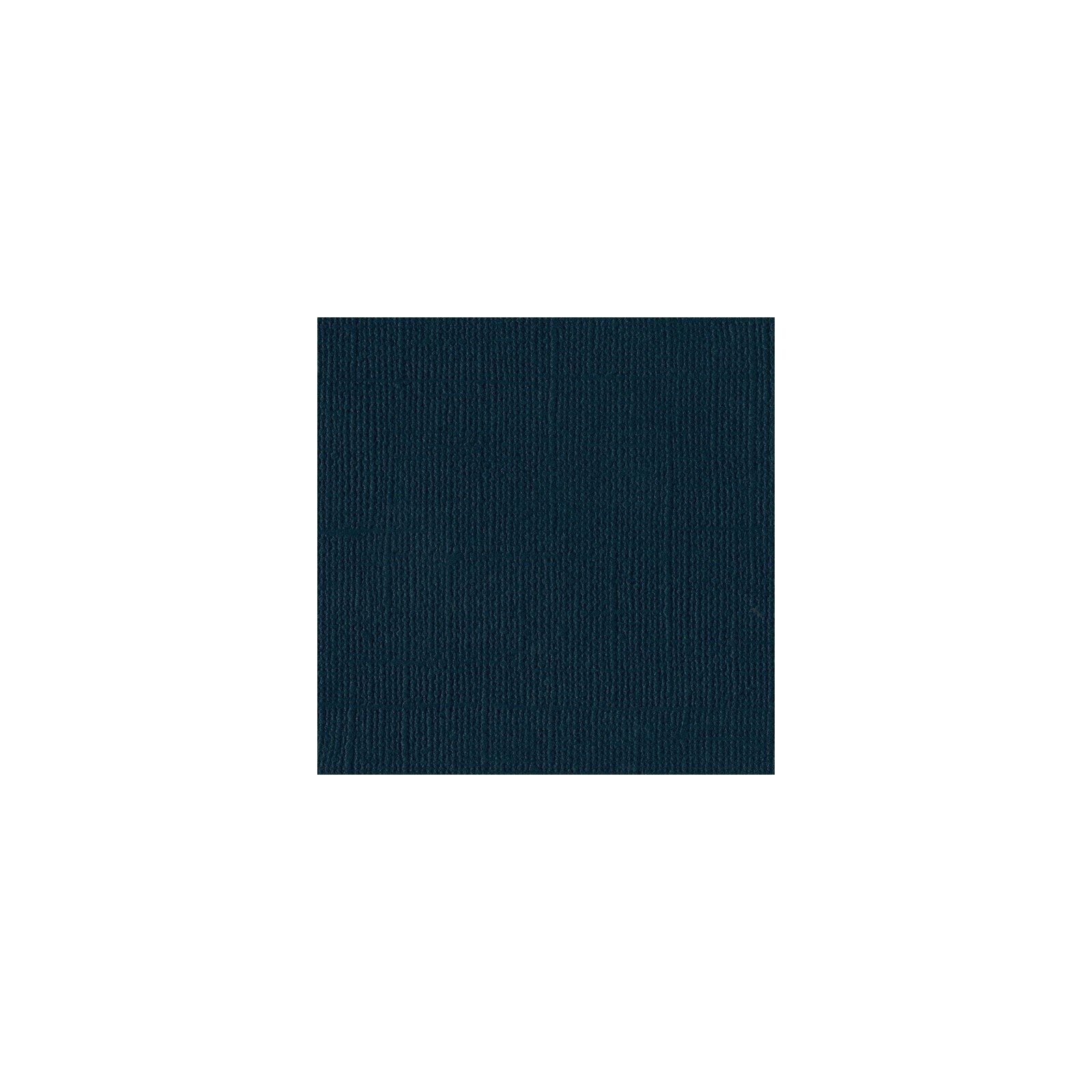 Papier turquoise foncé « Mysterious teal » - Mystérieuse sarcelle  - Mono - Bazzill Basics Paper