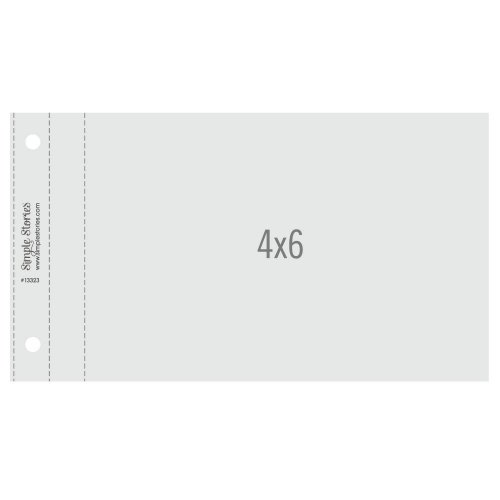 Pochettes pour Flipbook - 10x15 - 1 emplacement - Simple Stories