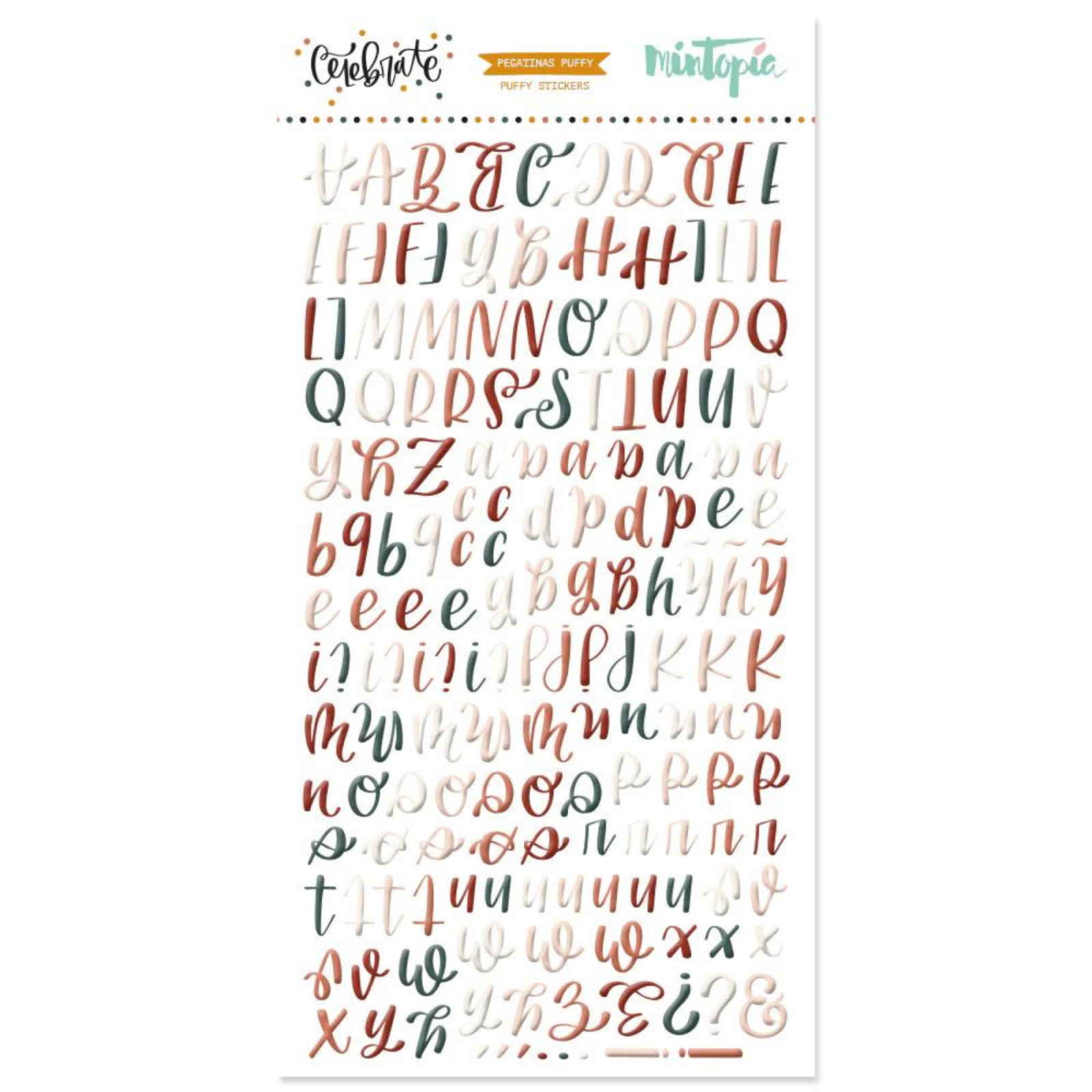 Stickers puffy et 3D pour le scrapbooking