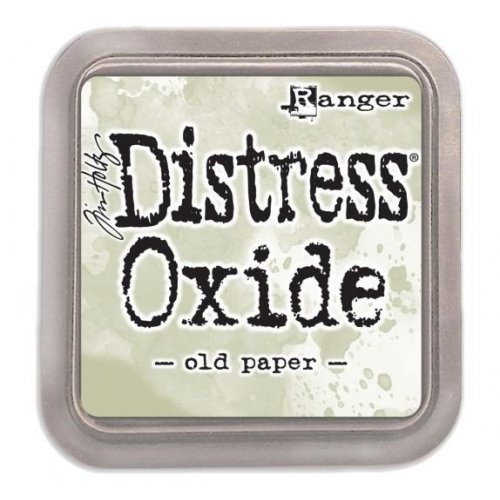 Grand encreur vert Distress Oxide - Old Paper - Ranger